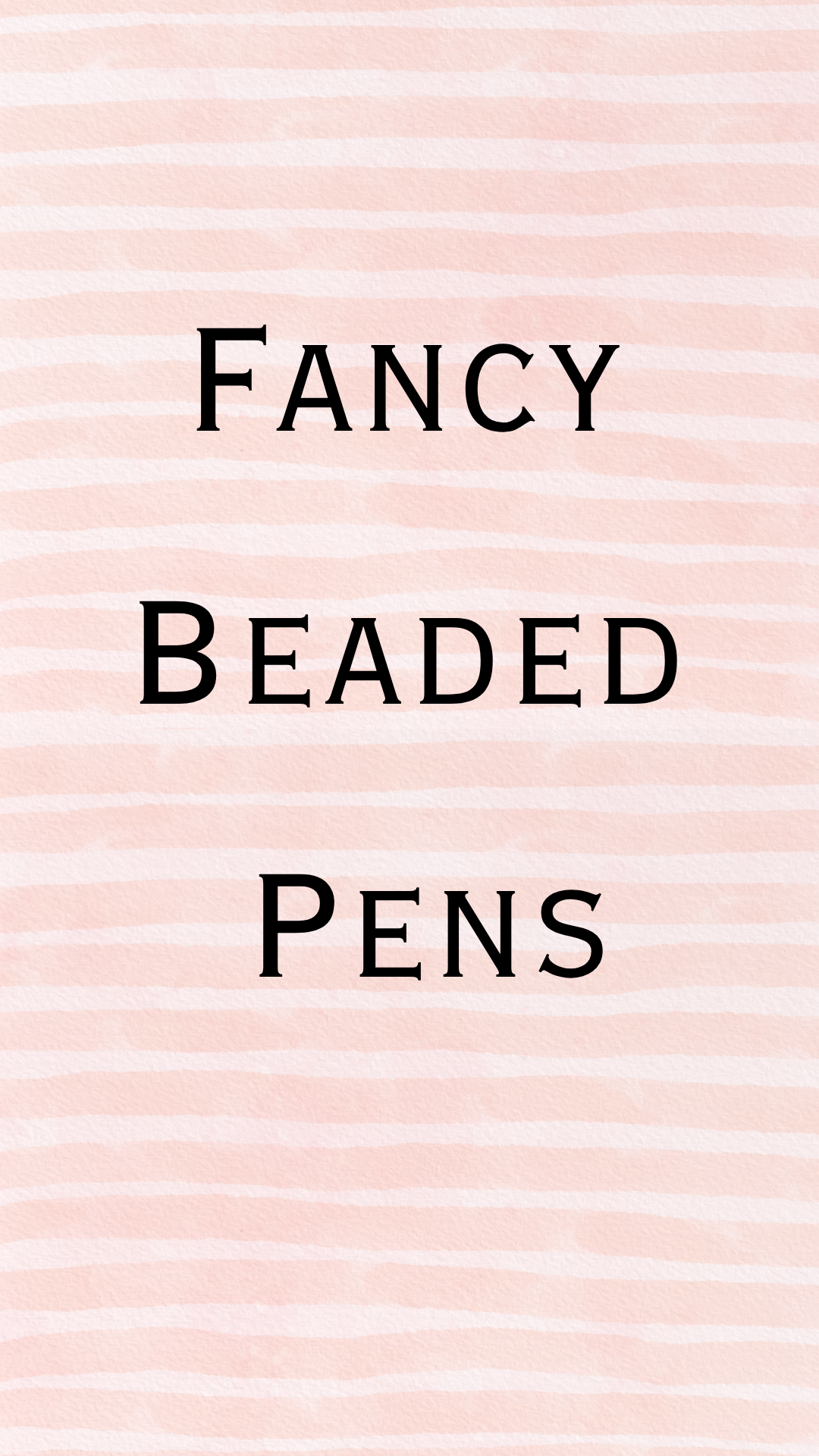 Rhinestone Fancy Beaded Pen (Live Claim)
