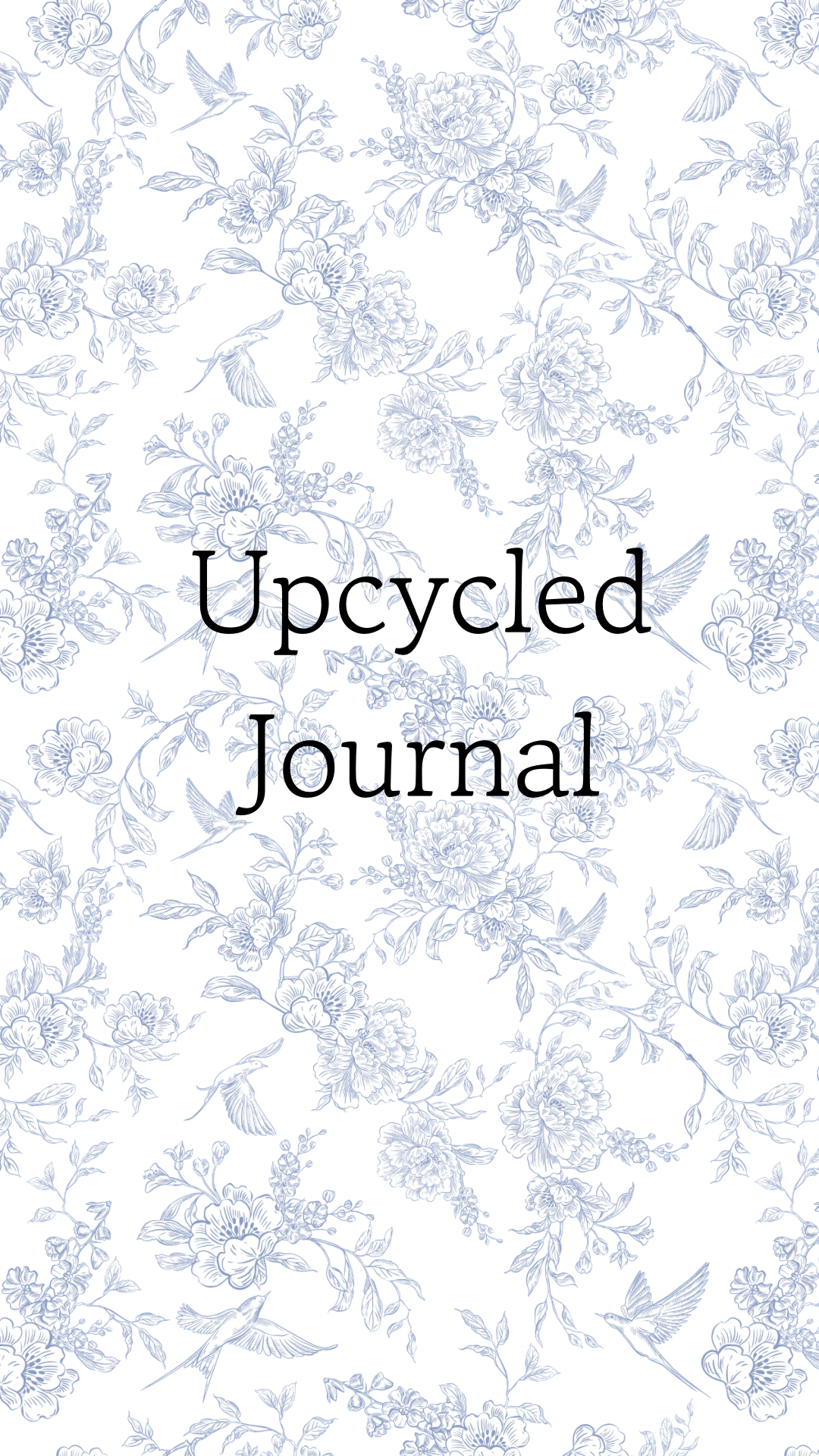 Upcycled Book Journal (Live Claim)