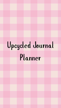 Upcycled Book Journal Planner (Live Claim)