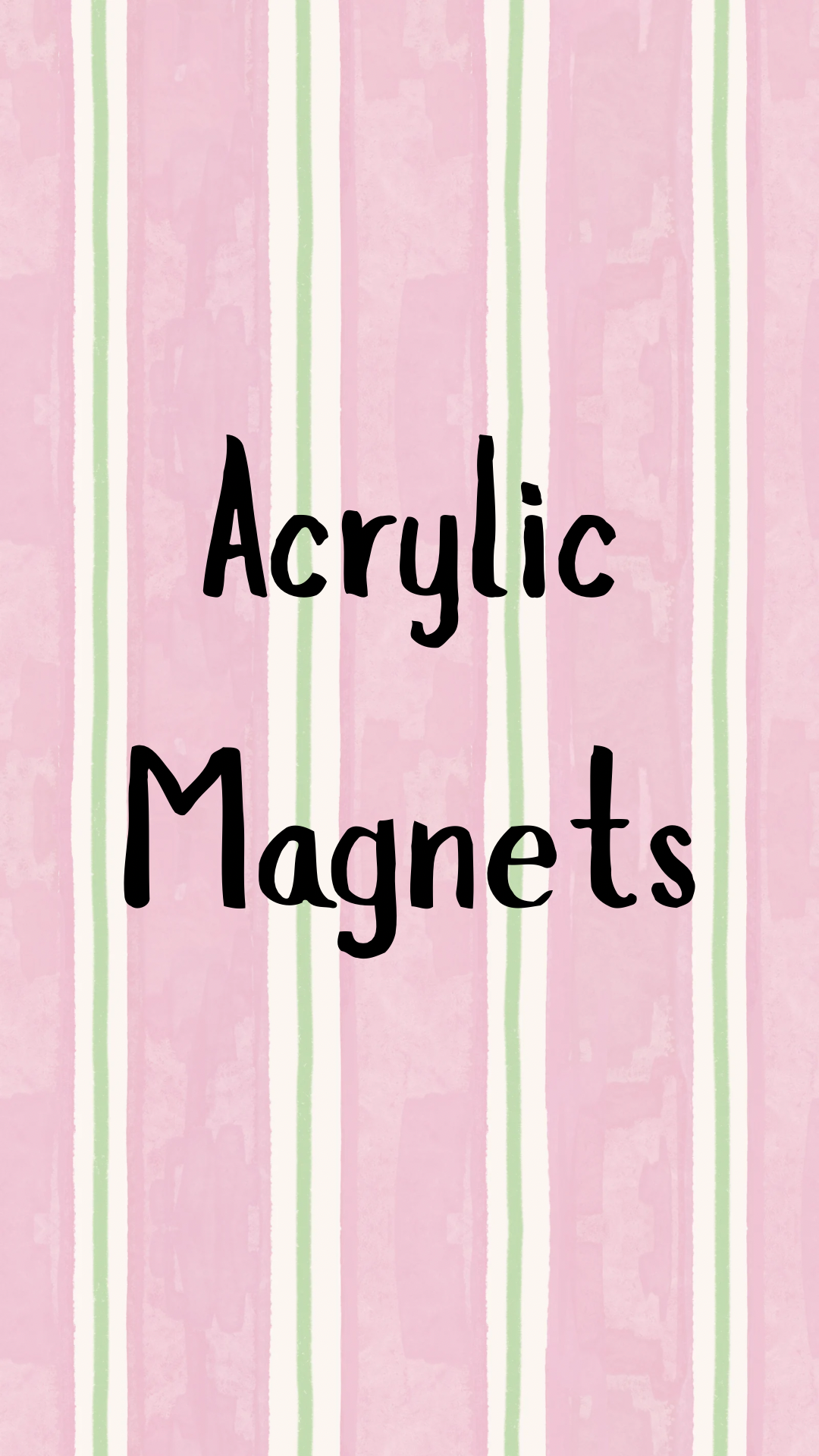 Acrylic Magnet (Live Claim)